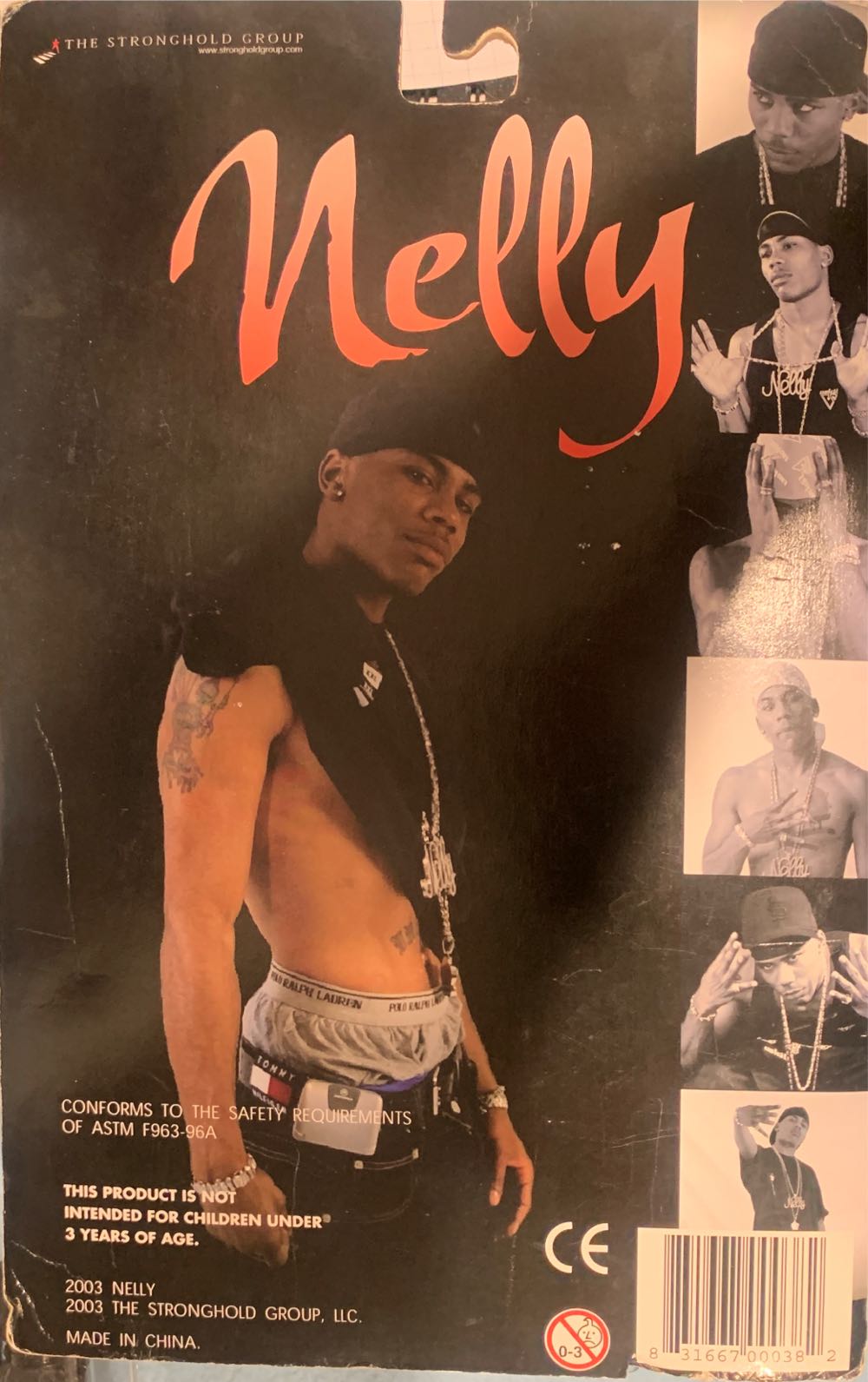 Nelly 9” Stronghold Group - The Stronghold Group (Hip Hop Toys) action figure collectible [Barcode 831667000382] - Main Image 2
