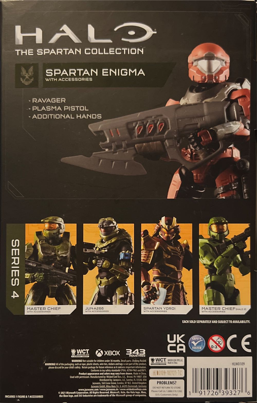 Spartan Enigma - Future (Spartan Soldier) action figure collectible [Barcode 191726393276] - Main Image 2