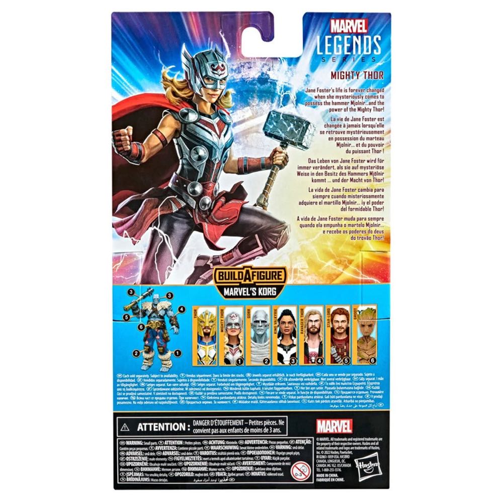 Marvel - Mighty Thor - Thor: Love & Thunder Series (BAF Korg Series) - Hasbro (Marvel Legends) action figure collectible - Main Image 3