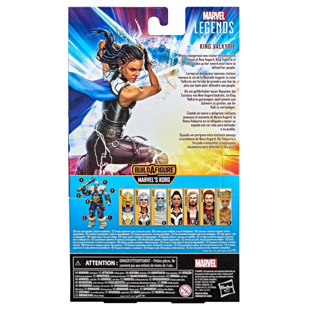 Marvel Legends Series: King Valkyrie - Hasbro - Marvel Legends (Marvel’s Thor: Love And Thunder) action figure collectible - Main Image 3