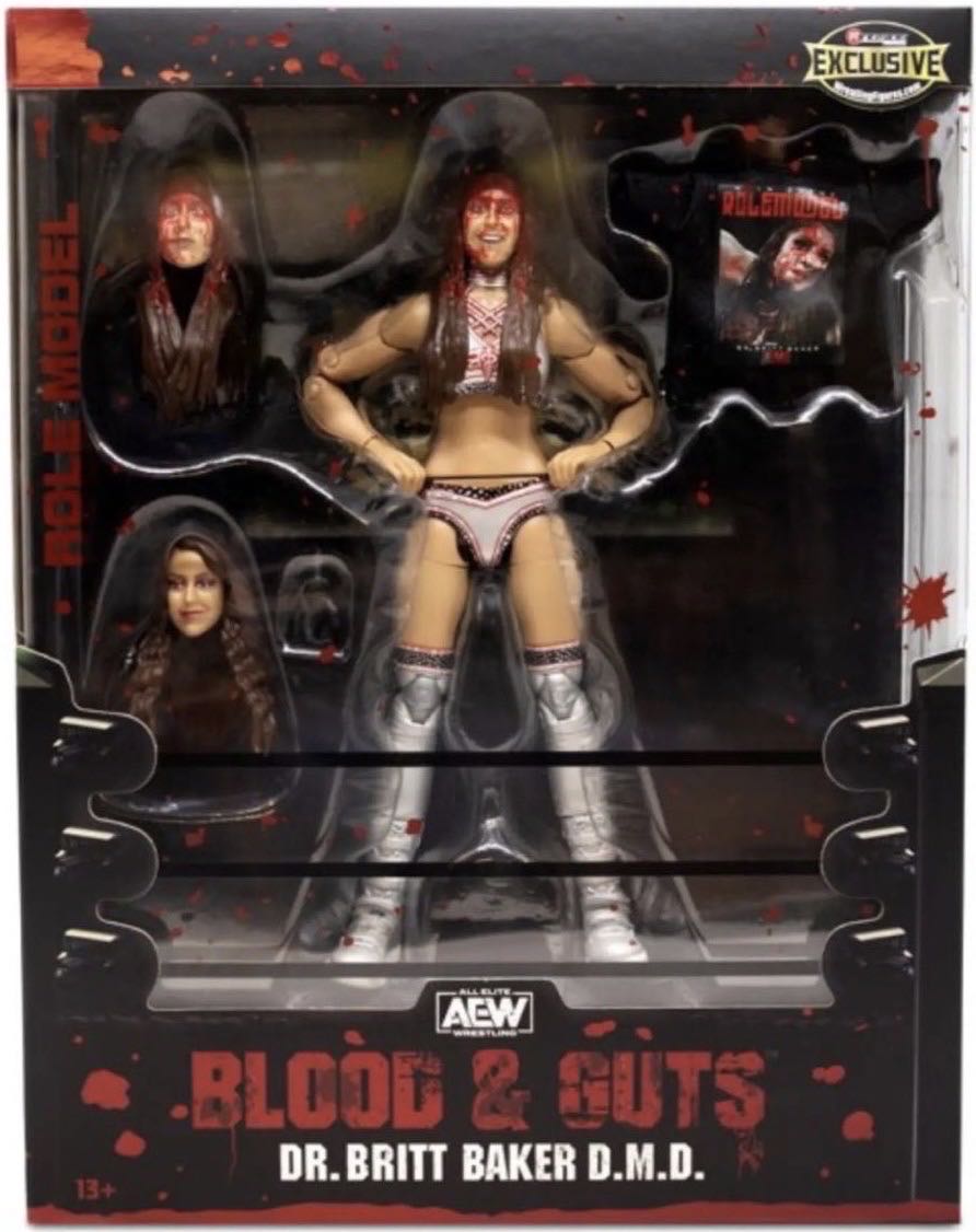 Britt Baker - Jazwares action figure collectible - Main Image 2