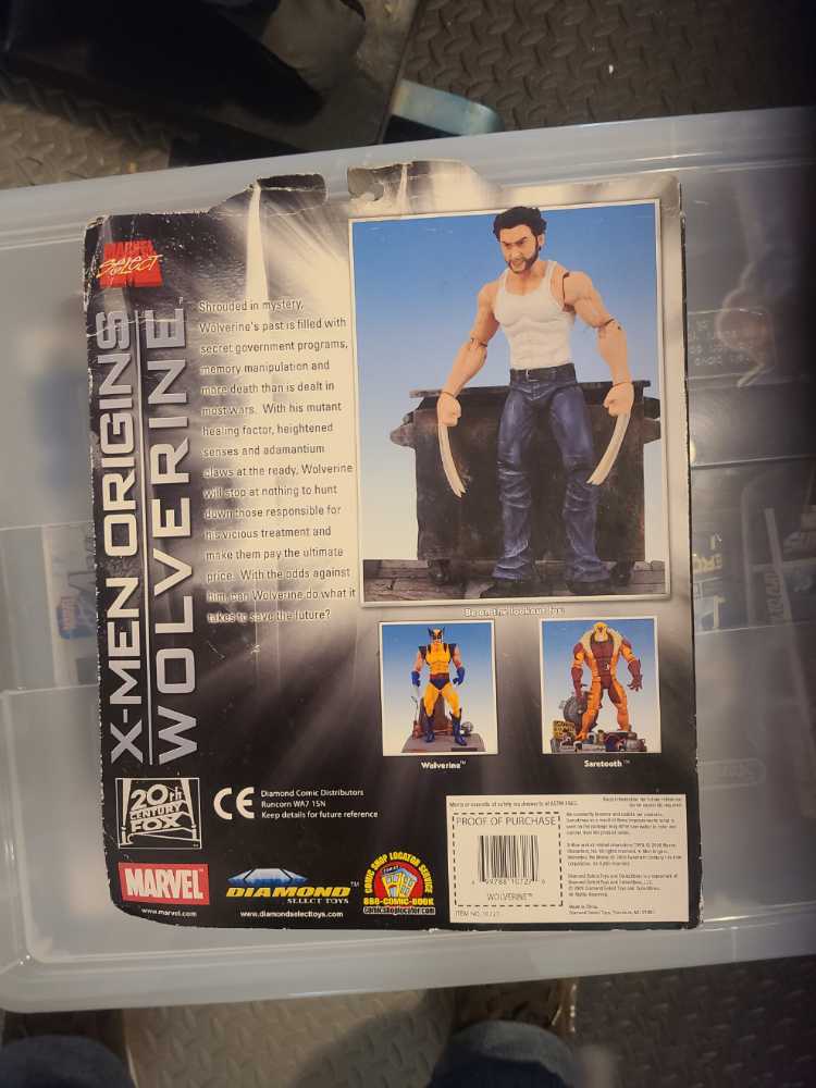 Diamond Select Toys Marvel Select X-Men Origins Wolverine - Diamond Select Toys (Marvel) action figure collectible [Barcode 699788107270] - Main Image 2