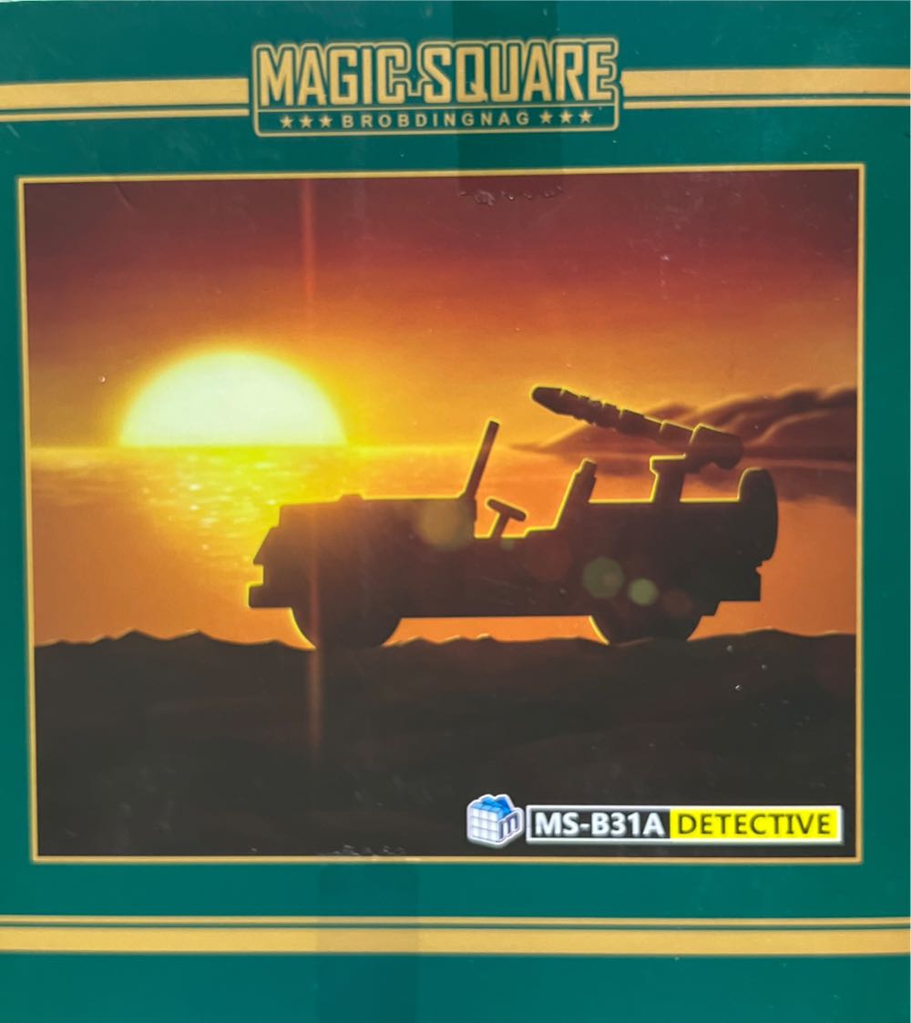 Detective (Hound) - Magic Square (The Transformers) action figure collectible - Main Image 2