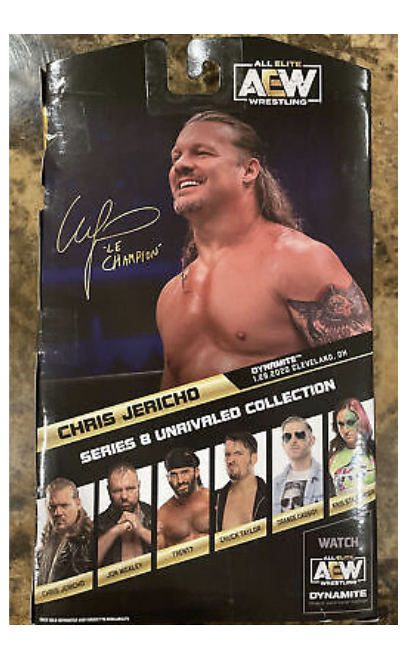 Chris Jericho (Rare Edition) - Jazwares AEW (AEW) action figure collectible - Main Image 2