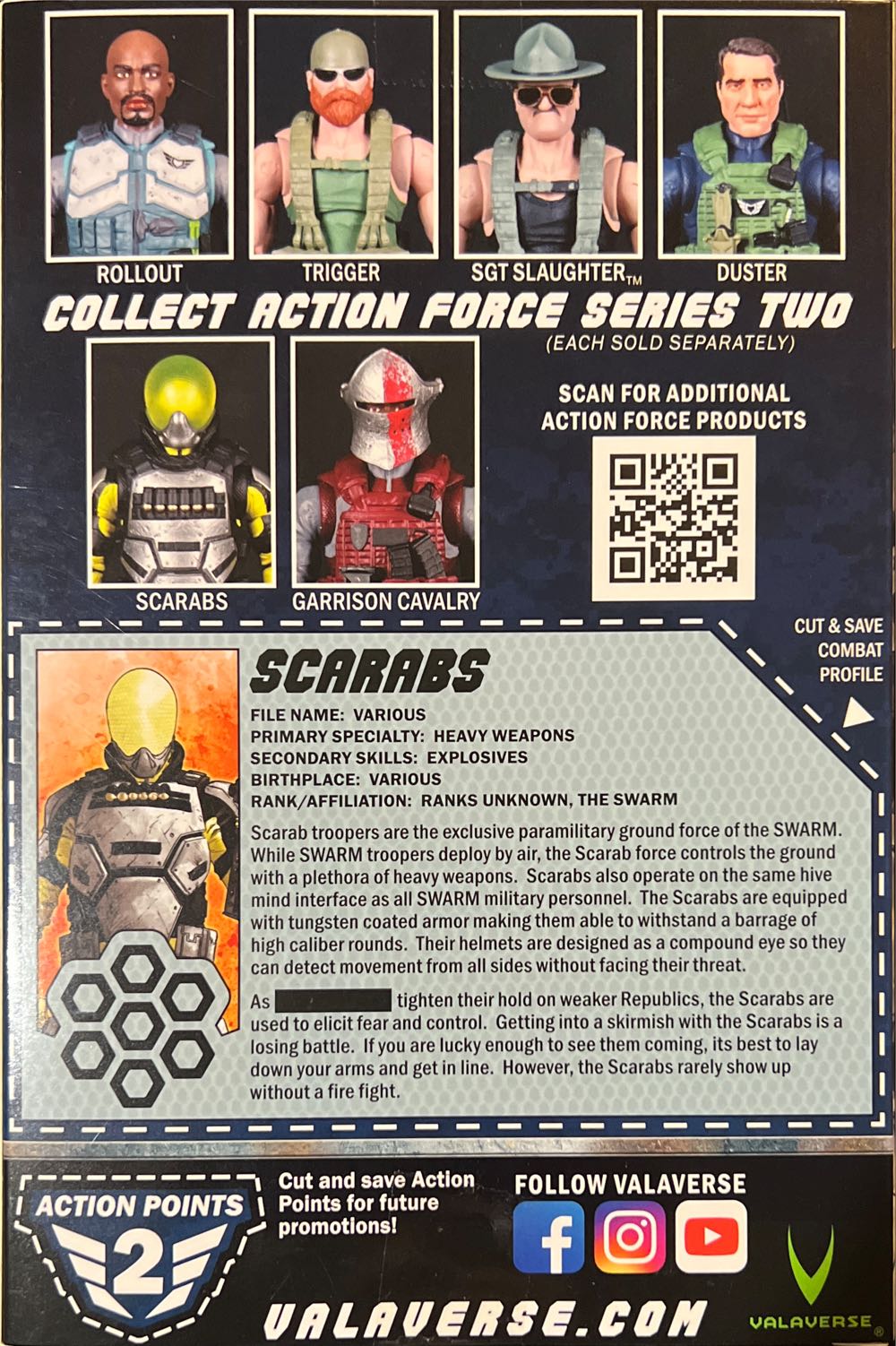 AF - Scarabs - Valaverse (Action Force) action figure collectible [Barcode 618952266957] - Main Image 2