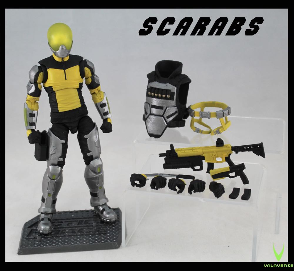 AF - Scarabs - Valaverse (Action Force) action figure collectible [Barcode 618952266957] - Main Image 4