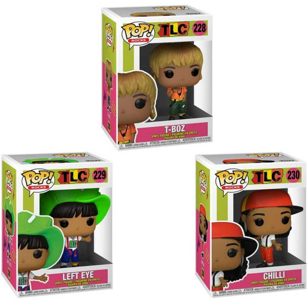 TLC: Funko Pop! TLC - Left-Eye #229 - Funko Pop! Rocks (TLC) action figure collectible [Barcode 889698567336] - Main Image 3