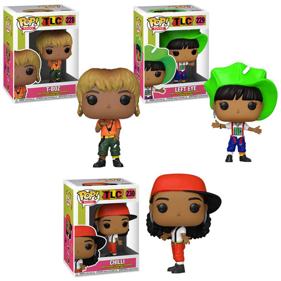 TLC: Funko Pop! TLC - Chilli #230 - Funko Pop! Rocks (TLC) action figure collectible [Barcode 889698567329] - Main Image 3