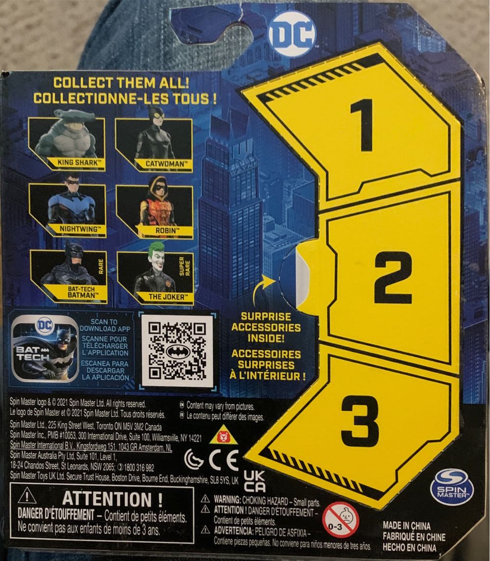 Killer Shark (Metallic) - Spinmaster (Batman (Spin Master)) action figure collectible [Barcode 778988368060] - Main Image 3