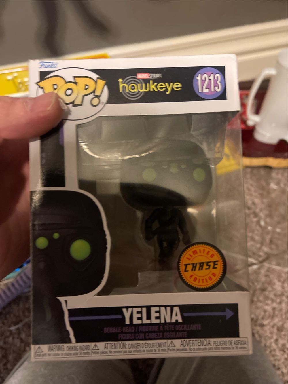 Marvel- Yelena Black Widow Funko 1213 - Funko (Marvels Hawkeye) action figure collectible [Barcode 889698594820] - Main Image 3