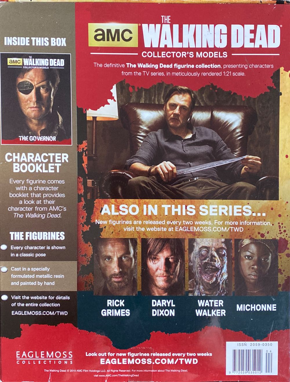 The Walking Dead - Eaglemoss Collections action figure collectible [Barcode 9772059035012] - Main Image 2