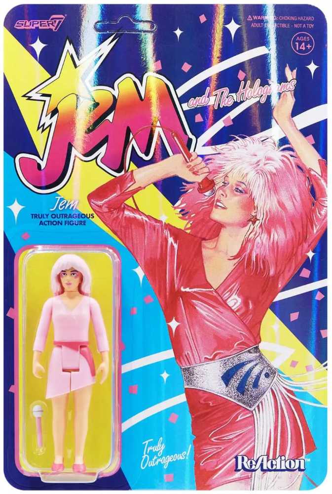 Jem - Super7 (Jem and the Holograms) action figure collectible [Barcode 840049809055] - Main Image 2