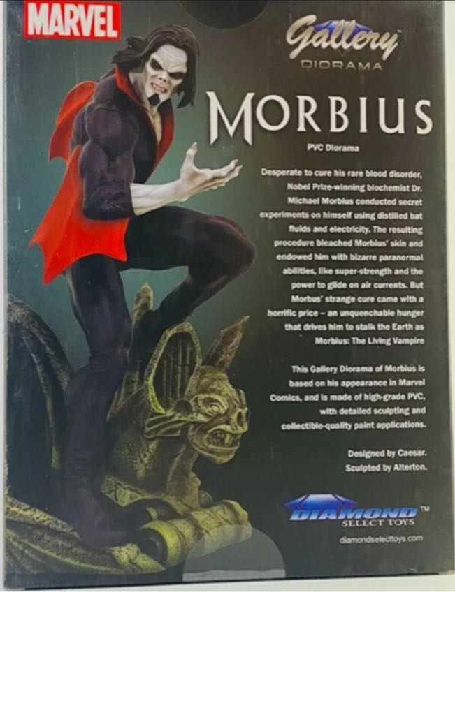 Marvel Gallery: Morbius - Diamond Select (Marvel Gallery Diorama) action figure collectible [Barcode 699788837481] - Main Image 2