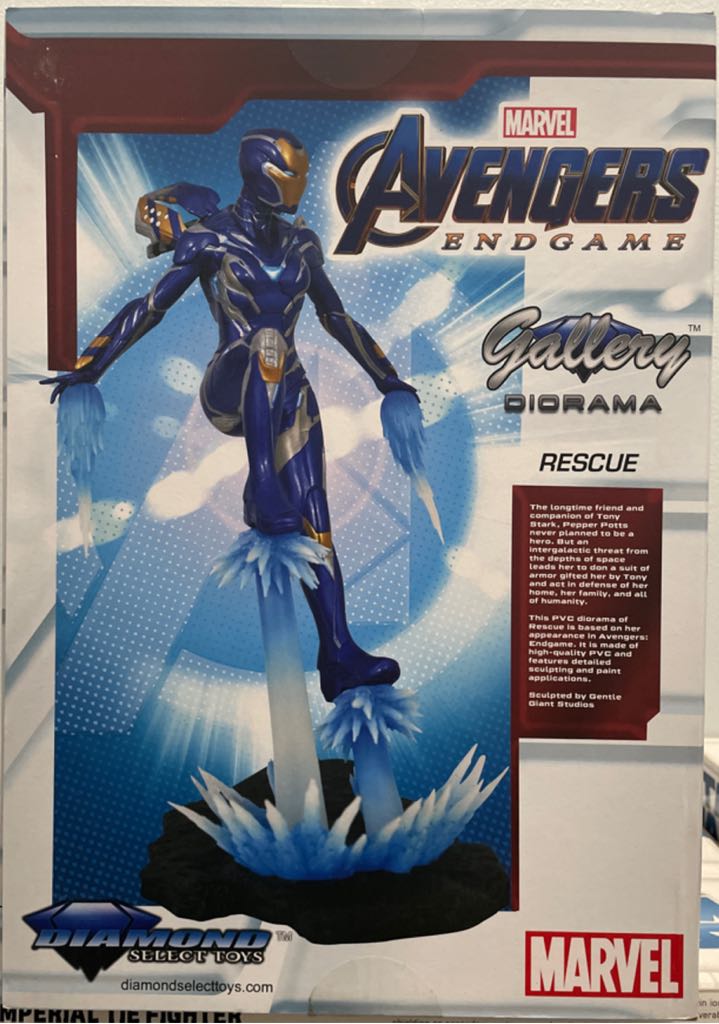 Rescue Avengers Endgame Diamond Select PVC Diorama - Diamond Select (Diamond Gallery PVC Diorama: Marvel) action figure collectible [Barcode 699788835715] - Main Image 2