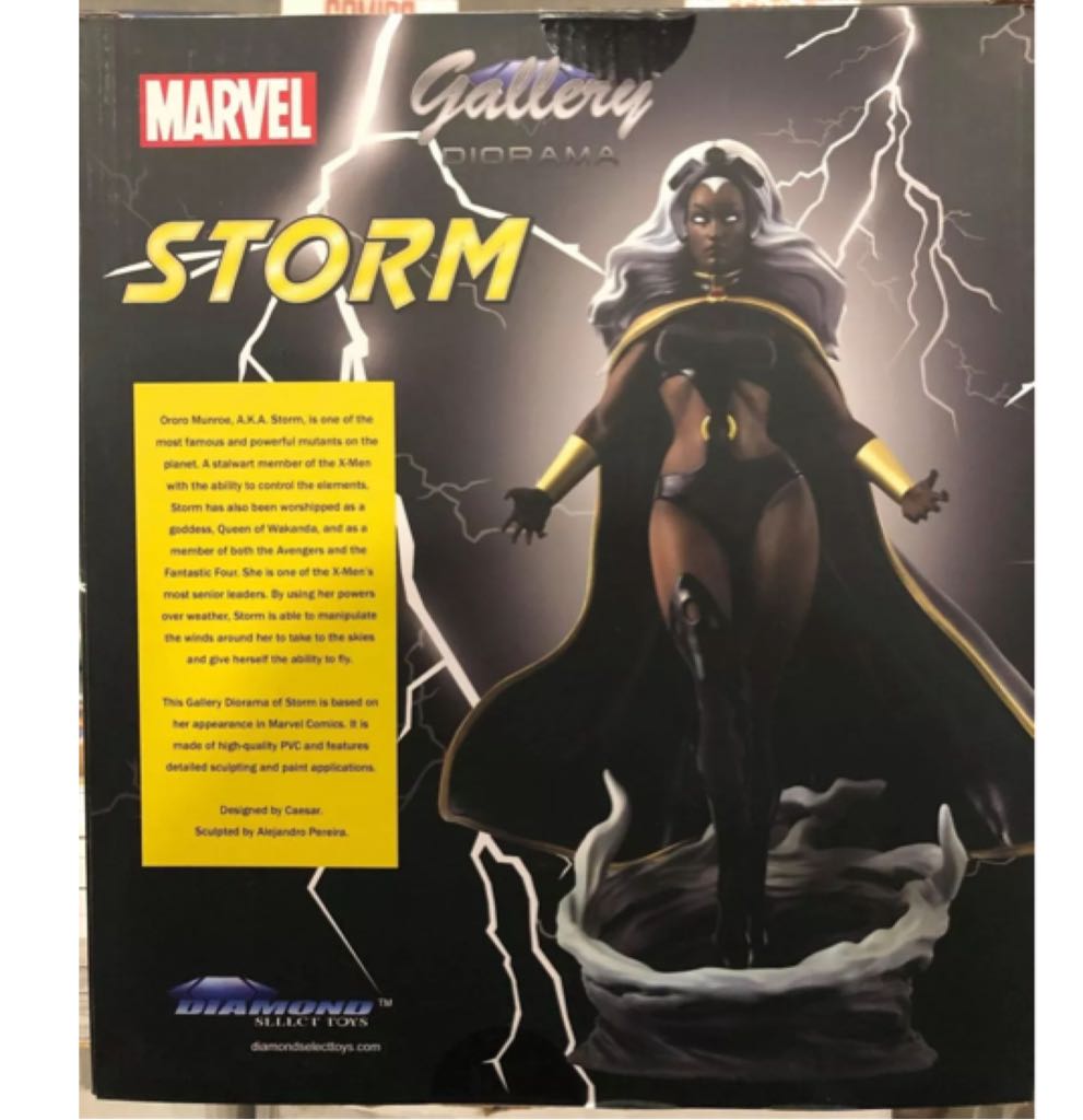 Storm: Diamond Select PVC Statue - Diamond Select Gallery (Marvel Storm) action figure collectible [Barcode 699788837146] - Main Image 2