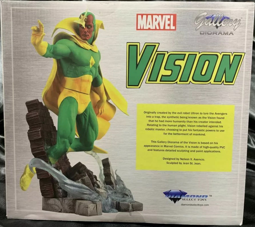 Vision Vs Pvc - Diamond Gallery action figure collectible [Barcode 699788838259] - Main Image 2