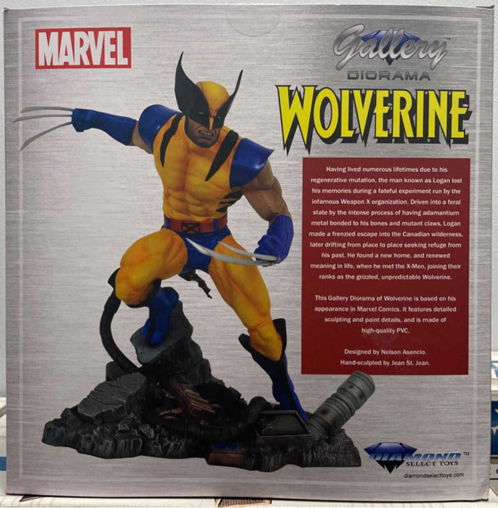 Wolverine Diamond Select PVC Diorama - Diamond Gallery action figure collectible [Barcode 699788835067] - Main Image 2