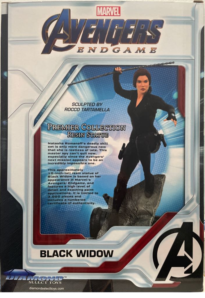 Black Widow Premier Collection Resin Statue - Diamond Select Toys action figure collectible [Barcode 699788829141] - Main Image 2
