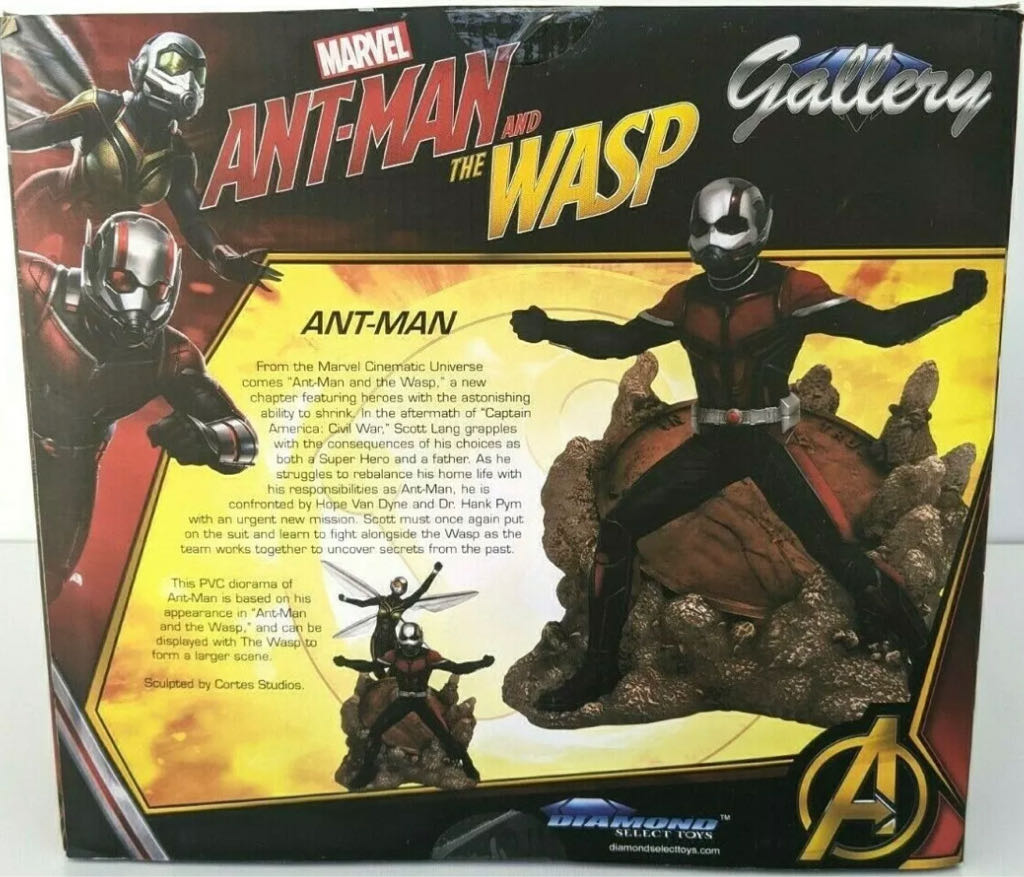 Ant-Man: Diamond Select PVC Statue - Diamond Select Toys action figure collectible [Barcode 699788830666] - Main Image 2