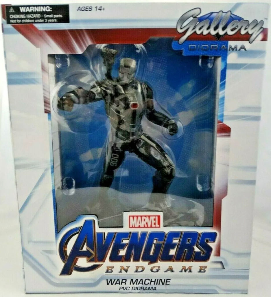 War Machine Avengers Endgame Diamond Select PVC Statue - Diamond Select Toys action figure collectible [Barcode 699788833261] - Main Image 1