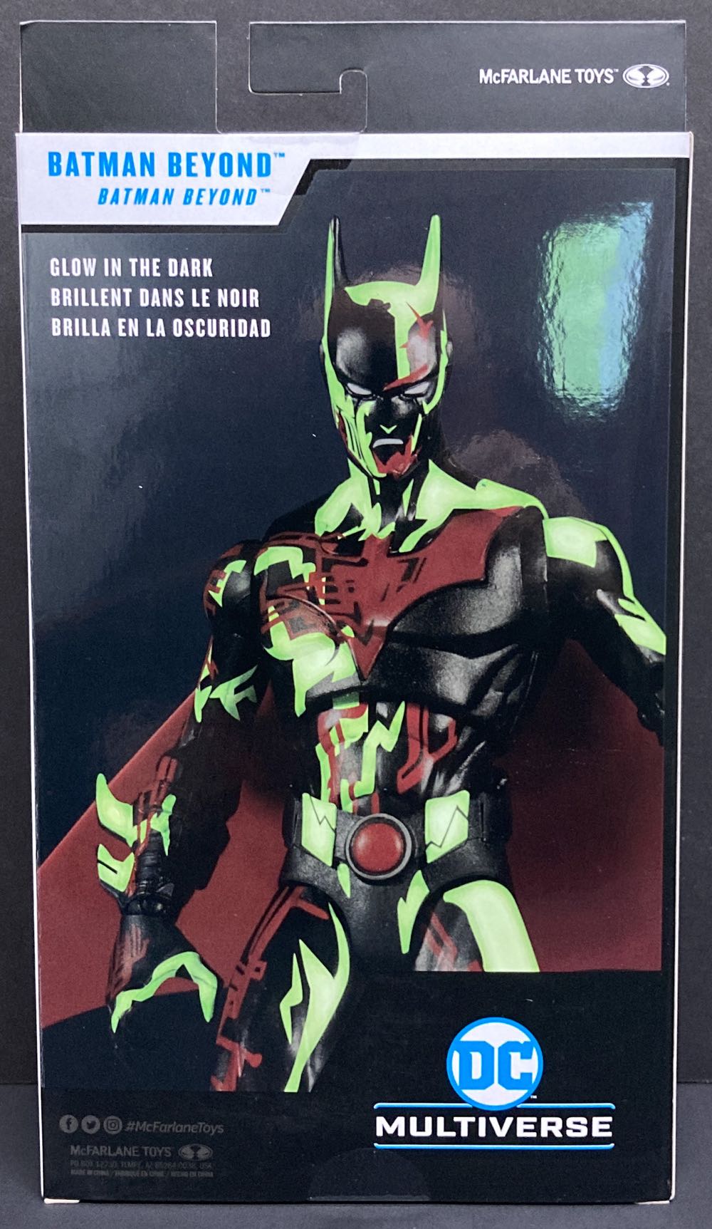 DC Multiverse: Batman Beyond (Glow in the Dark) - McFarlane Toys (McFARLANE / DC MULTIVERSE) action figure collectible [Barcode 787926156195] - Main Image 2