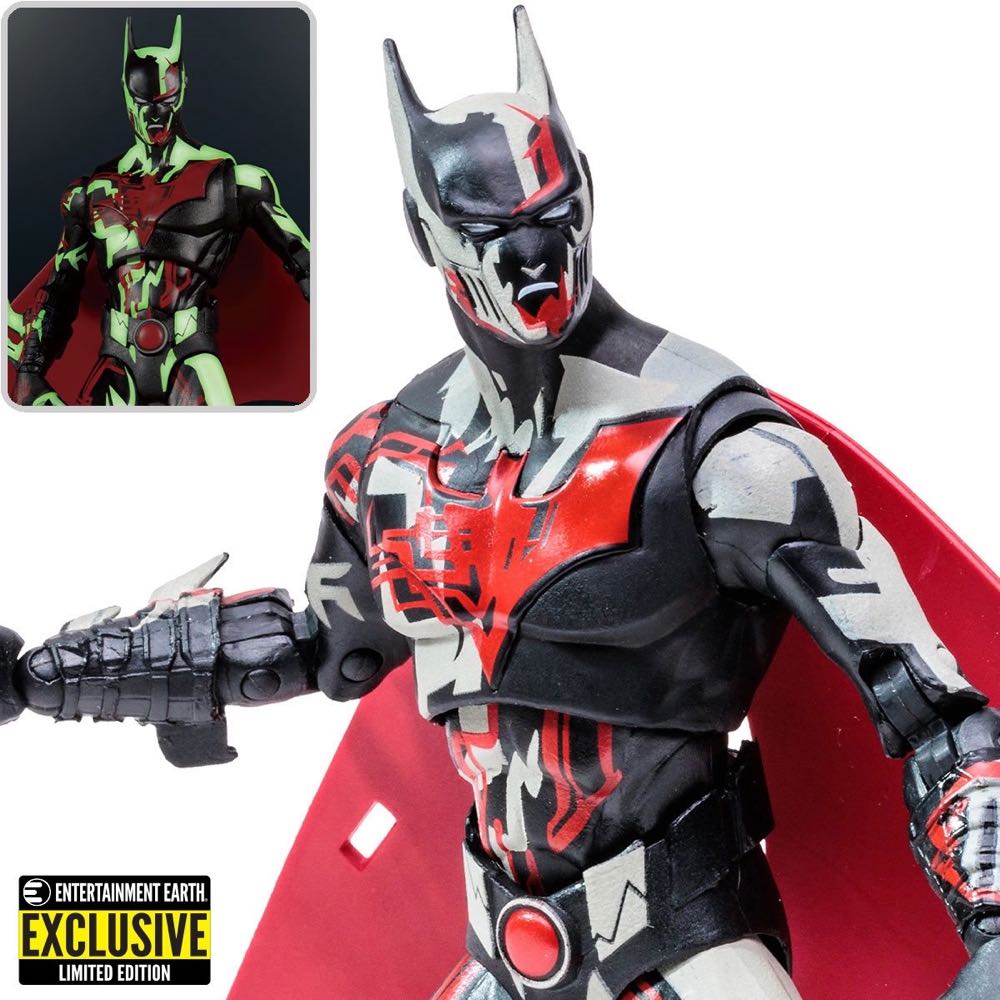 DC Multiverse: Batman Beyond (Glow in the Dark) - McFarlane Toys (McFARLANE / DC MULTIVERSE) action figure collectible [Barcode 787926156195] - Main Image 4