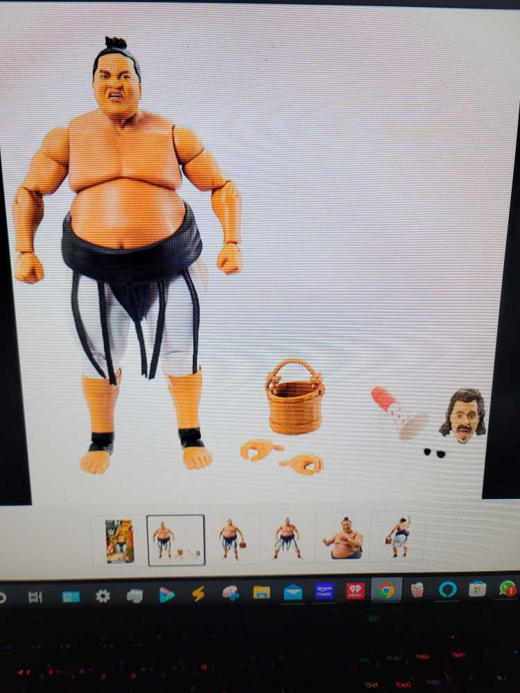 WWE Royal Rumble Elite Yokozuna  action figure collectible - Main Image 2