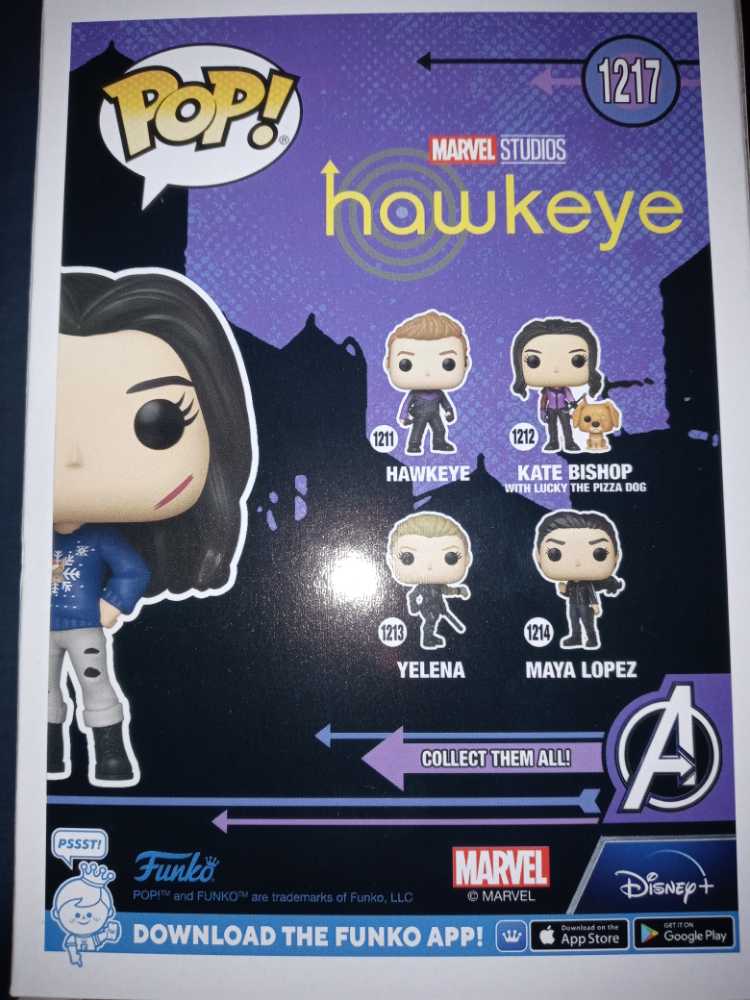 Kate Bishop Christmas Sweater #1217 - Funko (Marvels Hawkeye) (Marvels Hawkeye) action figure collectible [Barcode 889698611299] - Main Image 2