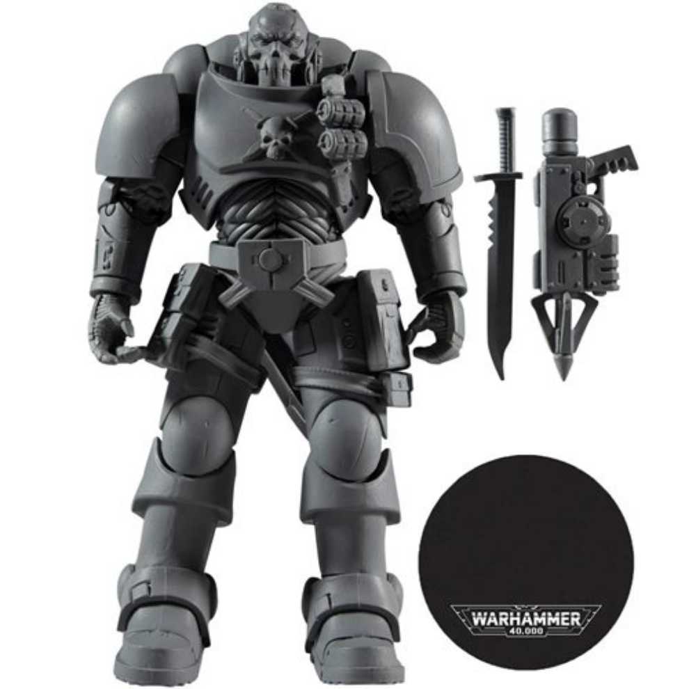 Warhammer 40k - Space Marines: Reiver Artist Proof With Grapnel Launcher - McFarlane Toys (Space Marines) action figure collectible [Barcode 787926109283] - Main Image 3