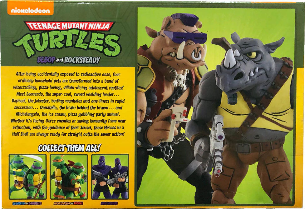 TMNT : Bebop : Cartoon (NECA) - Neca (Neca) action figure collectible [Barcode 634482541005] - Main Image 2