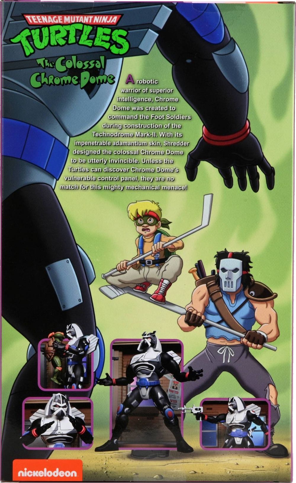 Neca - Chrome Dome (Cartoon) - Neca (Teenage Mutant Ninja Turtles - NECA) action figure collectible [Barcode 634482541807] - Main Image 2
