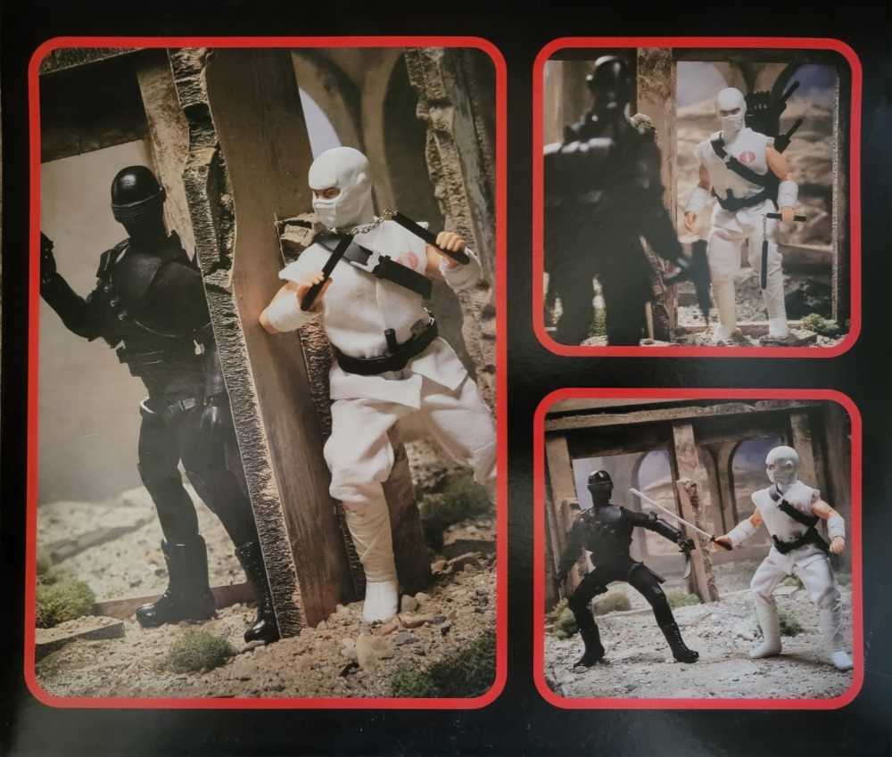 G.I. Joe x Mego Ninja Rivals Snake Eyes & Storm Shadow 2-Pack - Hasbro (Mego) action figure collectible - Main Image 2