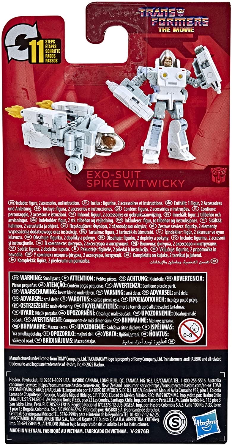 SS 86: Exo-Suit Spike Witwicky - Hasbro / Takara Tomy (The Transformers: The Movie) action figure collectible [Barcode 5010993948055] - Main Image 4