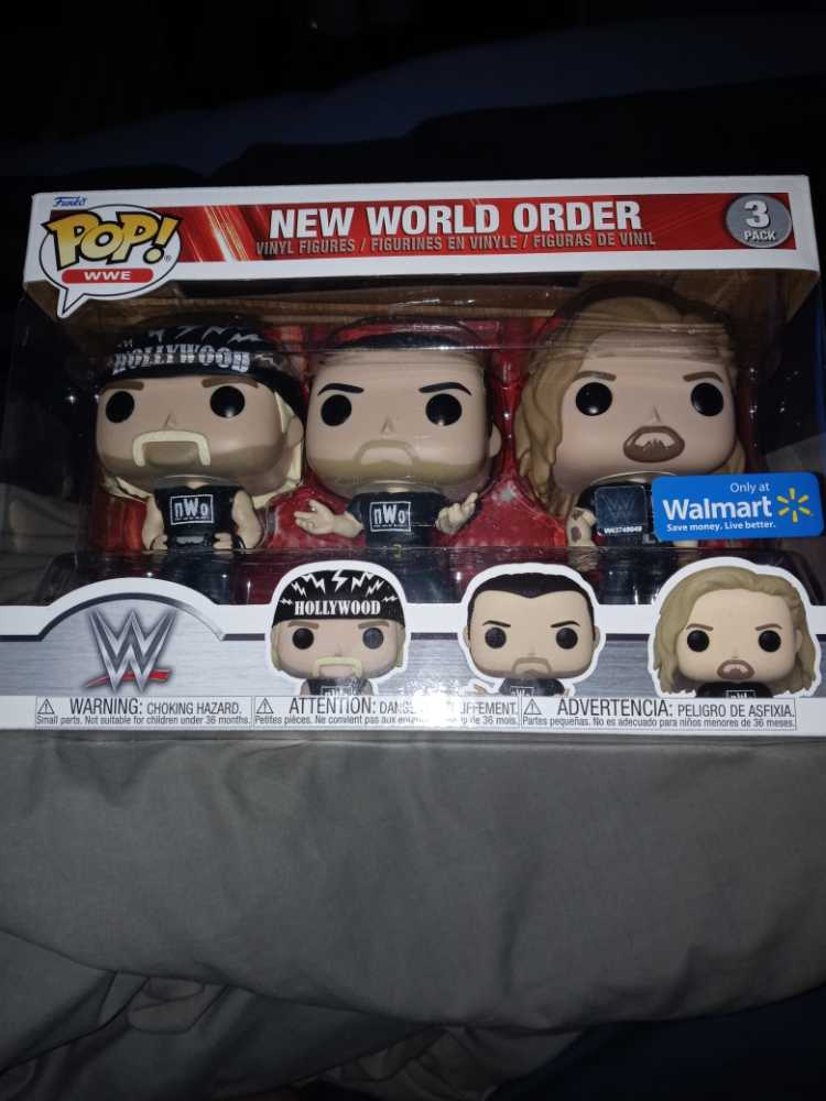 WWE Pop - NWO 3-Pack - Funko (WWE) (WWE Funko Pop) action figure collectible [Barcode 889698637381] - Main Image 2