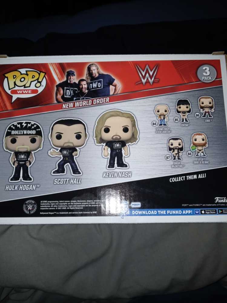 WWE Pop - NWO 3-Pack - Funko (WWE) (WWE Funko Pop) action figure collectible [Barcode 889698637381] - Main Image 3