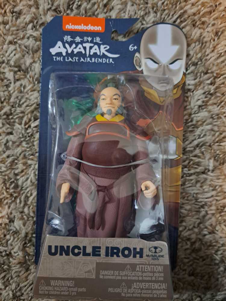Avatar The Last Airbender: Uncle Iroh - McFarlane Toys (Avatar The Last Airbender) action figure collectible [Barcode 787926190663] - Main Image 3