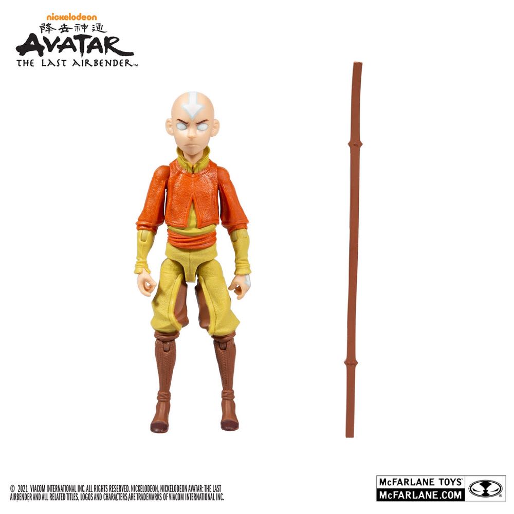 AANG (Avatar State) - McFarlane Toys (Avatar - The Last Airbender) action figure collectible [Barcode 787926190670] - Main Image 4