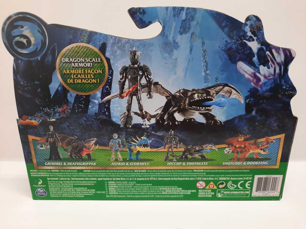 Toothless And Hiccup  (How to Train Your Dragon: 3”) action figure collectible [Barcode 778988162446] - Main Image 2