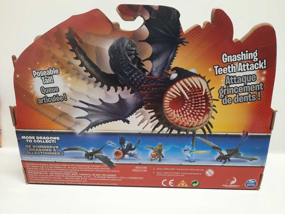 Whispering Death  (How to Train Your Dragon: 3”) action figure collectible [Barcode 778988022573] - Main Image 2