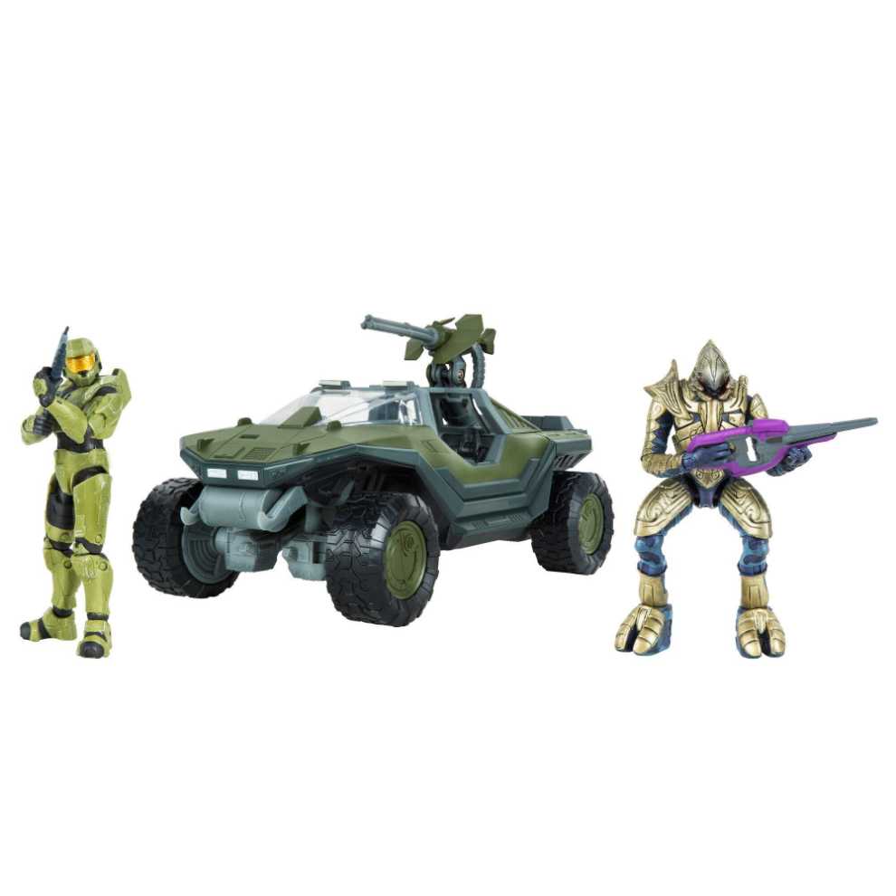 Halo 20 Years Halo Infinite : Warthog With Arbiter & Master Chief Gamestop Exclusive  - Jazwares LLC (Halo Infinite) action figure collectible [Barcode 191726415657] - Main Image 3