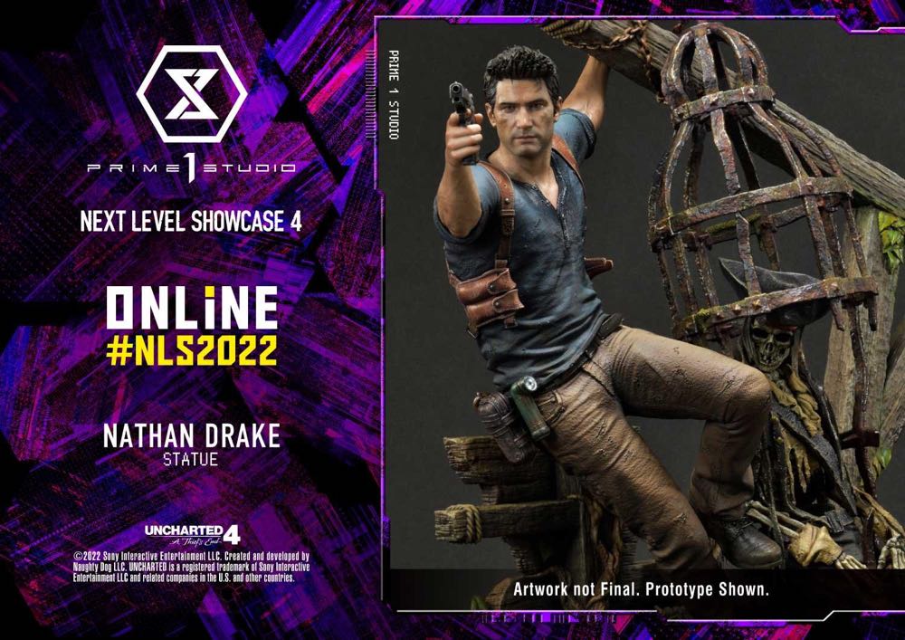 Prime 1 Uncharted 4  action figure collectible - Main Image 2