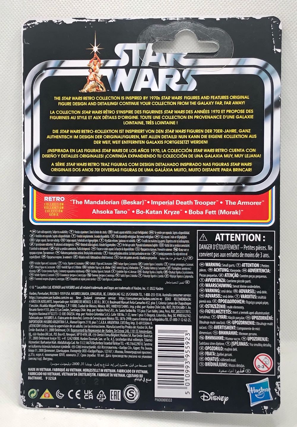 (M) Boba Fett (Morak) - Hasbro (Star Wars Retro Collection) (Star Wars) action figure collectible - Main Image 2