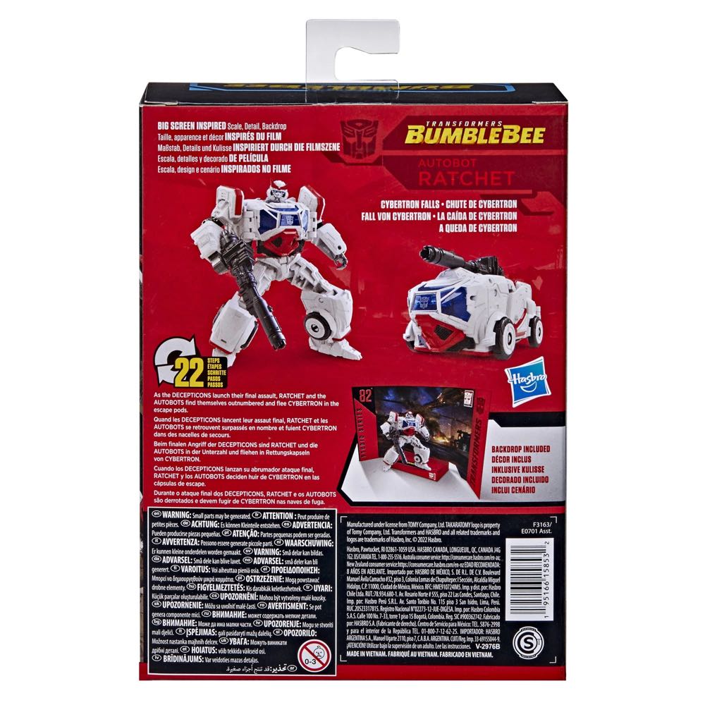 Ratchet - Hasbro (Studio Series Bumblebee) action figure collectible [Barcode 5010993986569] - Main Image 4