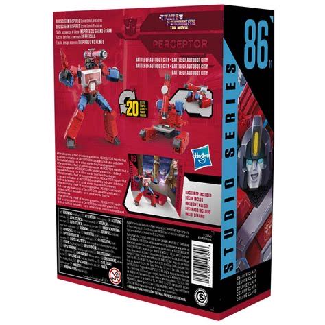 SS86-11 Perceptor - Hasbro (Studio Series 86) action figure collectible [Barcode 5010993986606] - Main Image 4