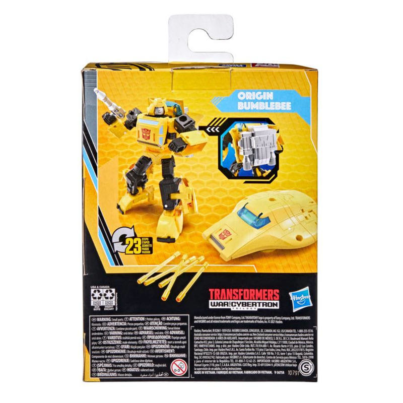Origin Bumblebee - Hasbro (Transformers: Buzzworthy Bumblebee) action figure collectible [Barcode 5010993862436] - Main Image 4