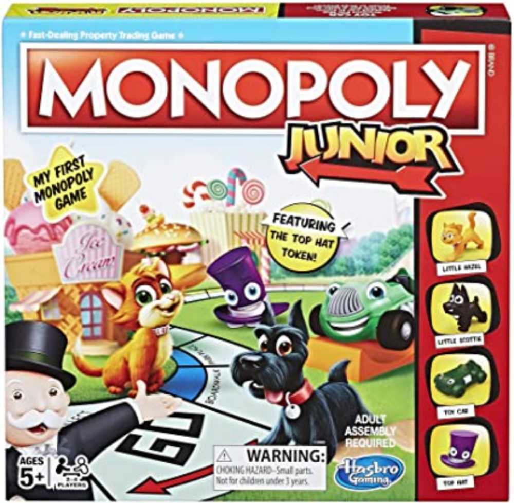 Monopoly Classic And Junior Game  action figure collectible [Barcode 5010993411528] - Main Image 3