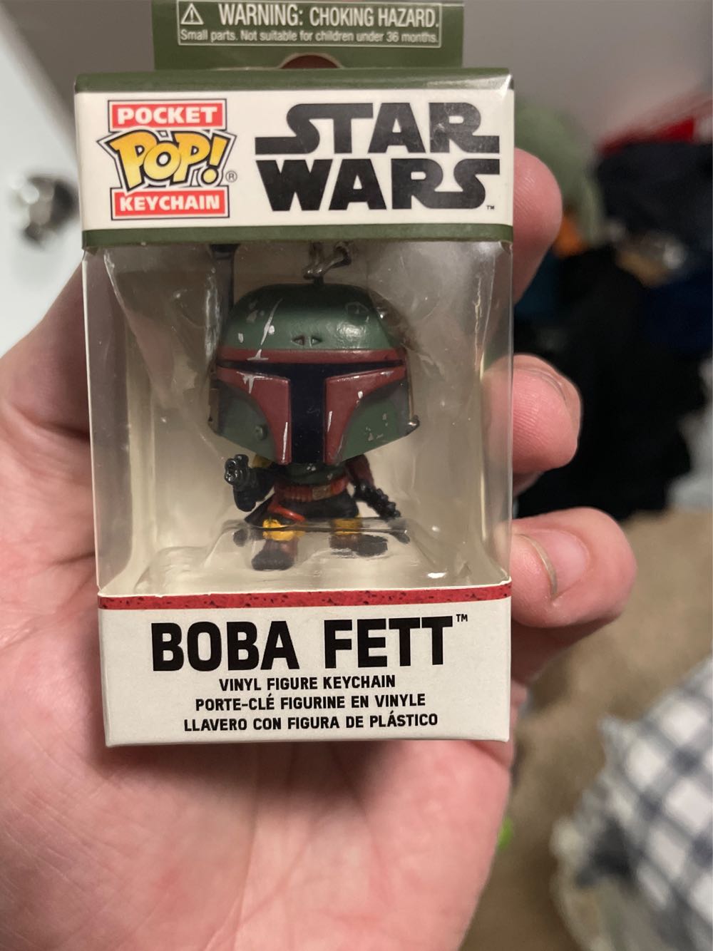 Boba Fett (Star Wars) - Funko (Funko Pop: Mini (keychains)) action figure collectible [Barcode 889698602358] - Main Image 2