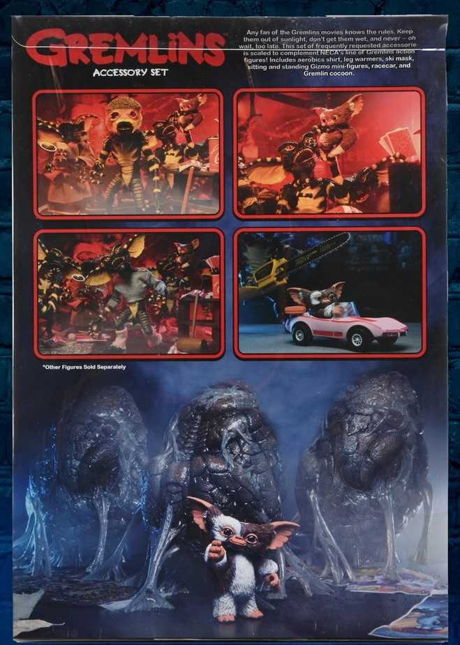 Gremlins - Action Figure Accessory Set - NECA LLC (Gremilns) action figure collectible [Barcode 634482307496] - Main Image 2
