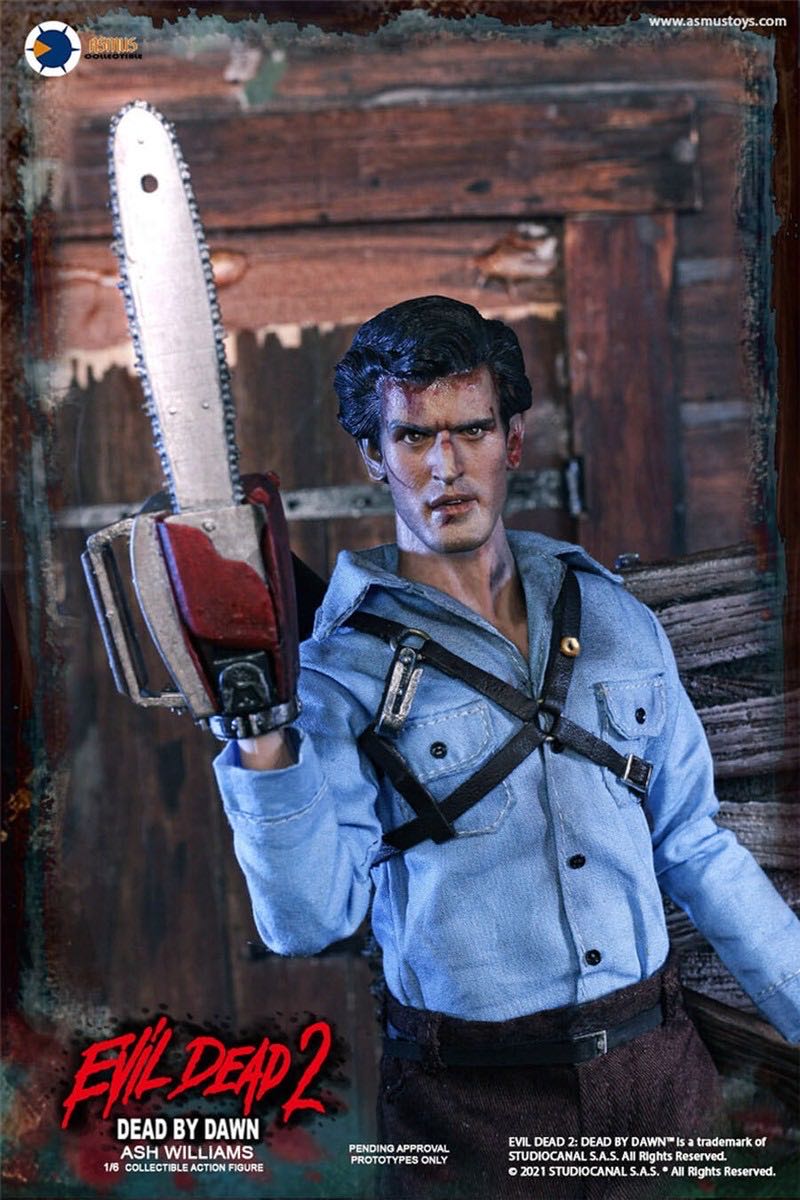 Ash Williams - Evil Dead 2: Dead by Dawn 1/6 Scale - Asmus Collectible Toys (Evil Dead 2) action figure collectible [Barcode 4713294720788] - Main Image 4