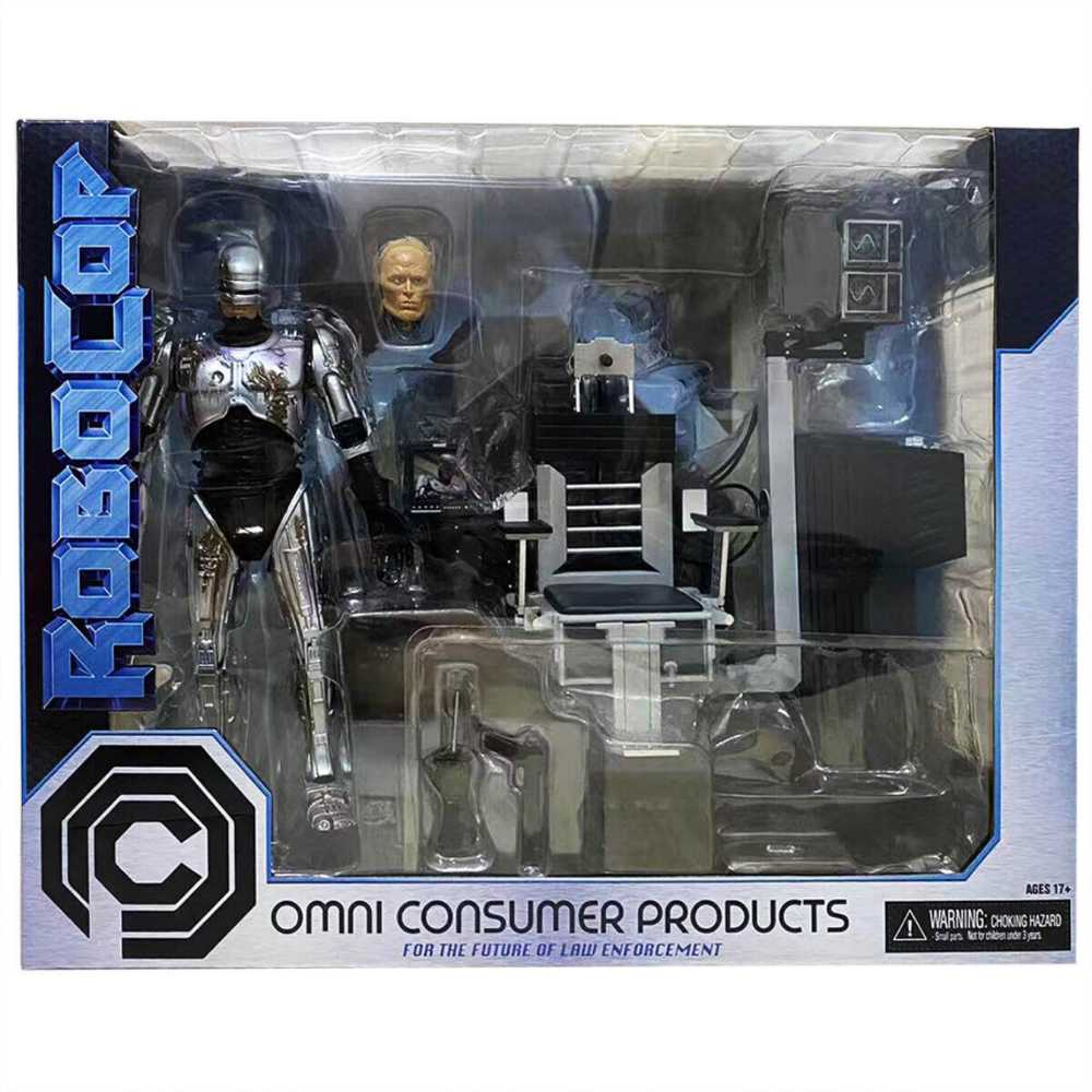 Robocop (Battle Damage Robocop) - Neca (Robocop 87) action figure collectible [Barcode 634482421420] - Main Image 4
